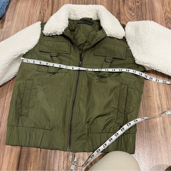 BLANK NYC Bomber Style Sherpa Utility Jacket - Picture 10 of 14